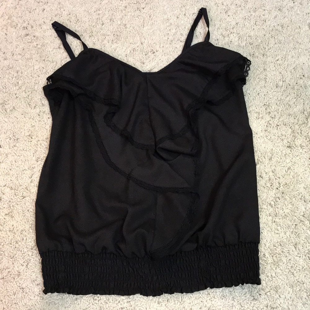 Maurices black blouse/ tank top